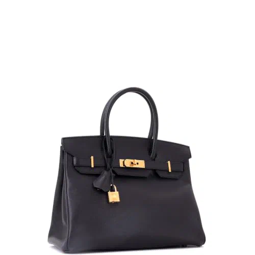 Hermès, Pre-Loved Birkin Handbag 30, Noir — view 3