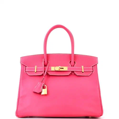 Hermès, Pre-Loved Birkin Handbag 30, Rose Tyrien