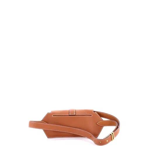 Hermès, Pre-Loved Elan Pocket 24 Belt Bag Swift, Gold — view 3