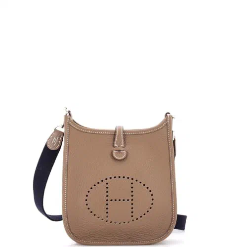 Hermès, Pre-Loved Evelyne Bag Gen III TPM, Etoupe