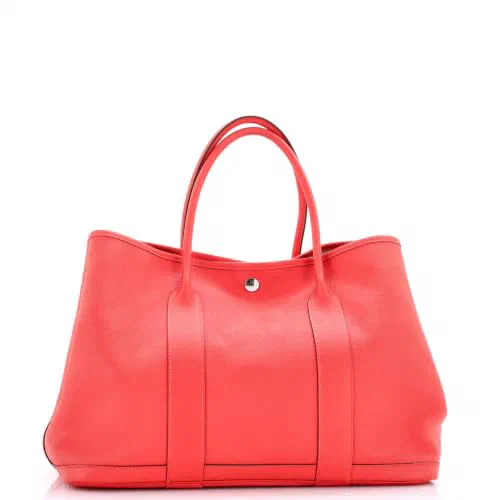 Hermès, Pre-Loved Garden Party Tote 36, Rouge Pivoine — view 3