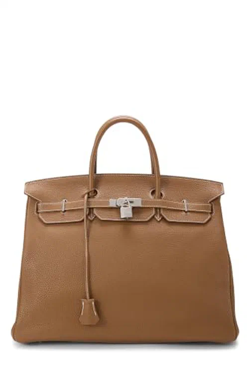 Hermès, Pre-loved Gold Togo Birkin 40