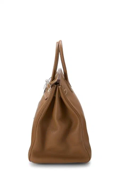 Hermès, Pre-loved Gold Togo Birkin 40 — view 3