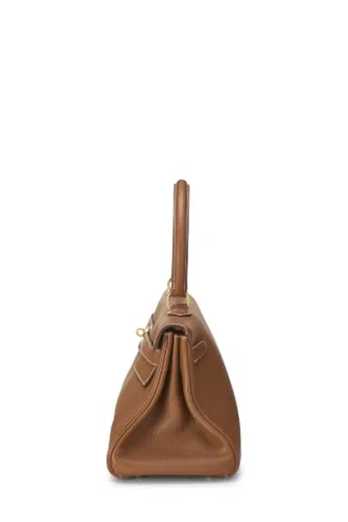 Hermès, Pre-loved Gold Togo JPG Kelly 42 — view 3