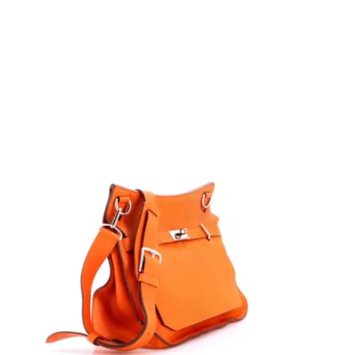 Hermès, Pre-Loved Jypsiere Bag 37, Orange H — view 3