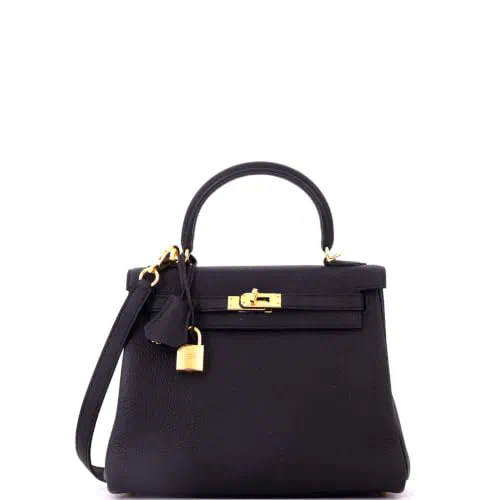 Hermès, Pre-Loved Kelly Handbag 25, Noir