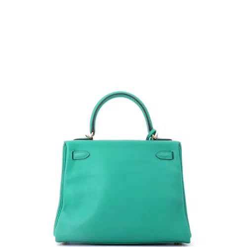 Hermès, Pre-Loved Kelly Handbag 25, Vert Verone — view 3