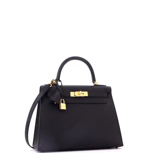 Hermès, Pre-Loved Kelly Handbag 28, Noir — view 3