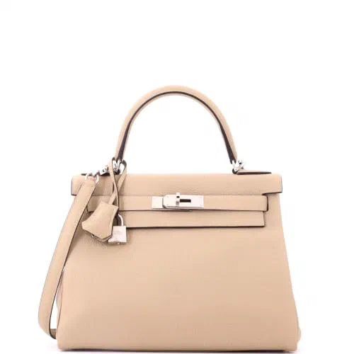 Hermès, Pre-Loved Kelly Handbag 28, Trench