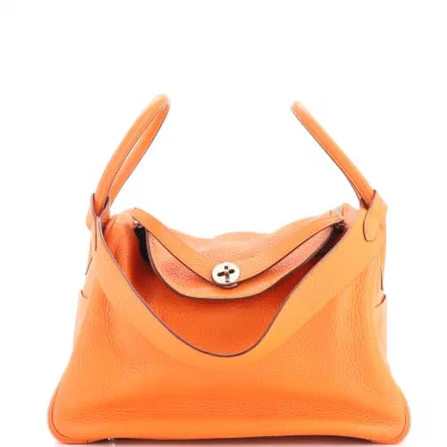 Hermès, Pre-Loved Lindy Bag 34, Orange H