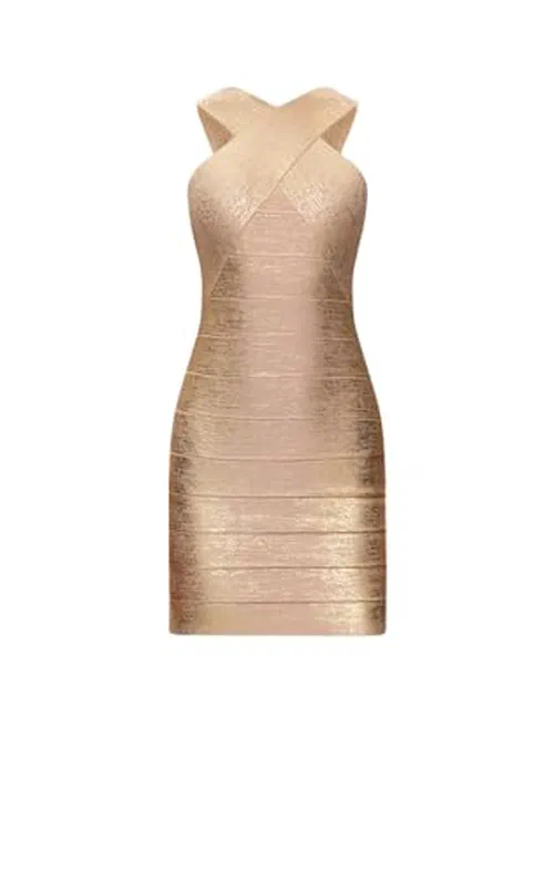 Hervé Léger, The Louisa Mini Dress, XXS