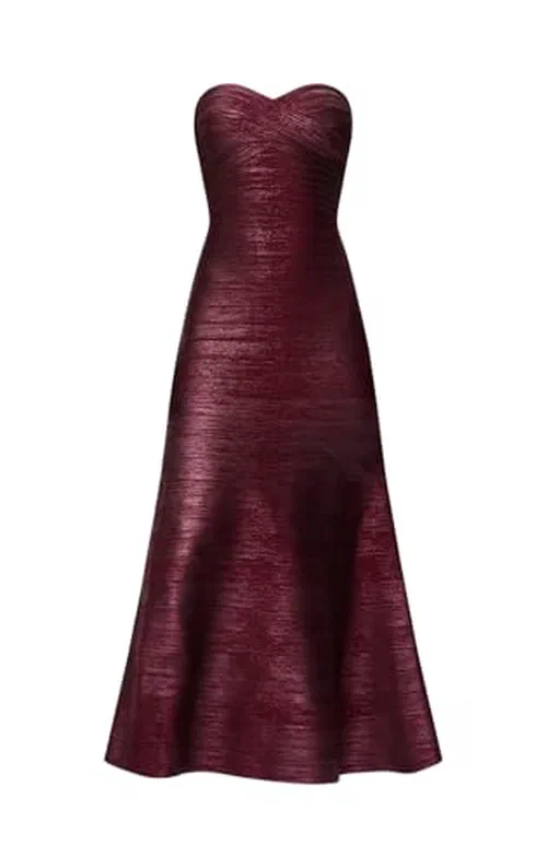 Hervé Léger, The Metallic Sara Gown, XL