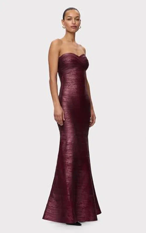 Hervé Léger, The Metallic Sara Gown, XL — view 3