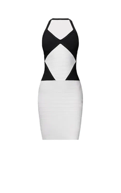 Hervé Léger, The Opening Night Dress, X-Large, Blk Alab Cmb