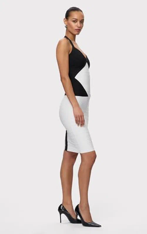 Hervé Léger, The Opening Night Dress, X-Large, Blk Alab Cmb — view 3