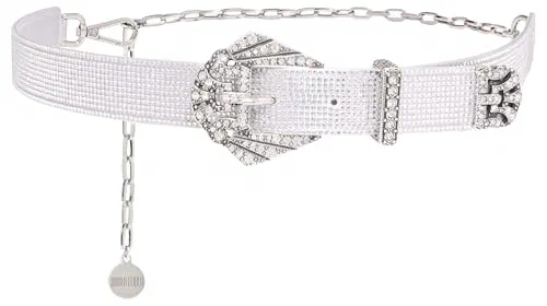 Judith Leiber Couture, Art Deco Chain Belt, OS