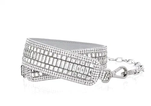 Judith Leiber Couture, Baguette Deco Gems Belt, OS — view 3