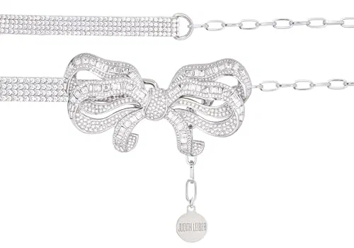 Judith Leiber Couture, Bow Baguette Belt, OS — view 3