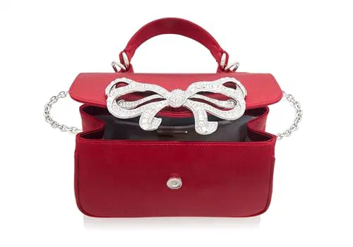 Judith Leiber Couture, Bow Top Handle Bag — view 3