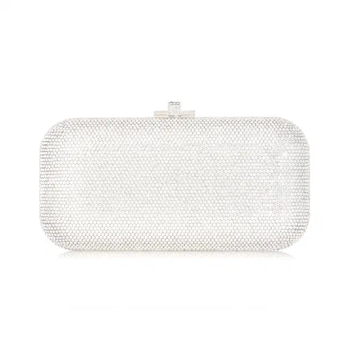 Judith Leiber Couture, Crystal-Embellished Long Slide Clutch
