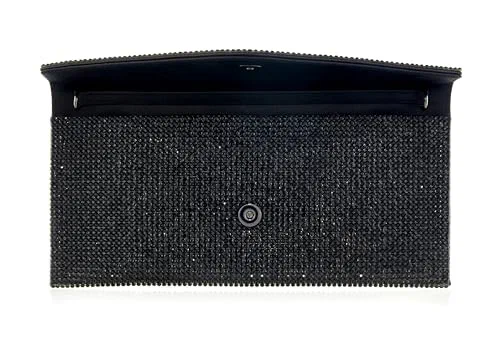 Judith Leiber Couture, Crystal Envelope Clutch — view 3