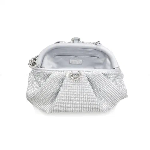 Judith Leiber Couture, Gemma Crystal-Embellished Clutch-On-Chain — view 3