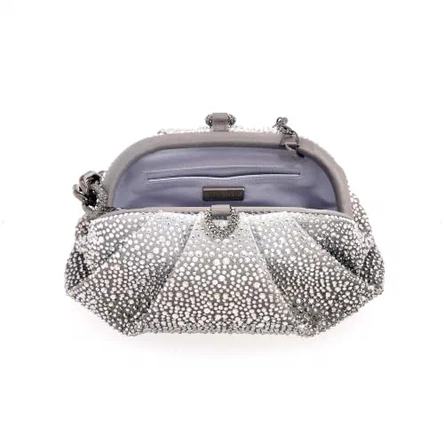 Judith Leiber Couture, Gemma Crystal-Embellished Ombré Clutch — view 3