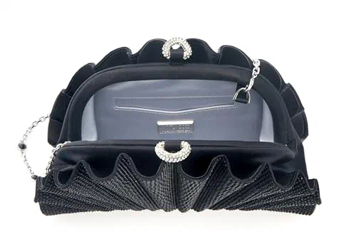 Judith Leiber Couture, Origami Fan Clutch — view 3