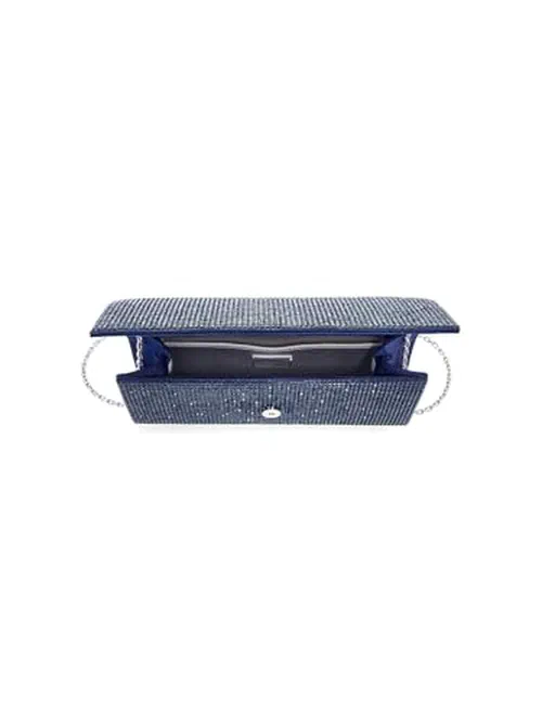 Judith Leiber Couture, Perry Crystal-Embellished Clutch-On-Chain — view 3