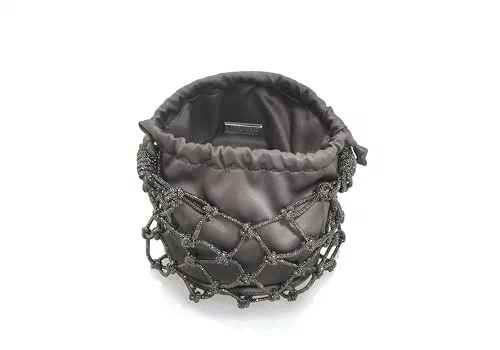 Judith Leiber Couture, Sparkle Net Pouch — view 3