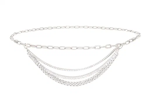 Judith Leiber Couture, Triple Chain Belt, OS — view 3