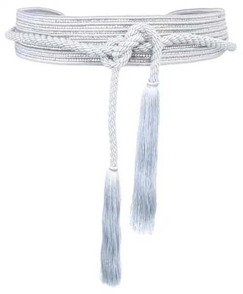 Judith Leiber Couture, Wrap Corded Cummerbund Belt, OS