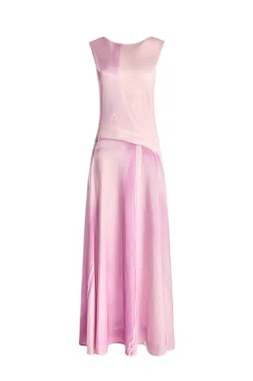 KATE BARTON, Kaia Illusion Maxi Dress, M