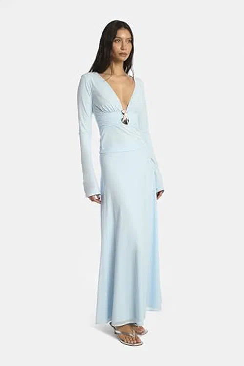 KATE BARTON, Lila V Neck Top — view 3