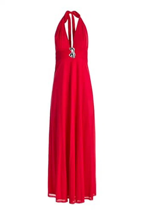 KATE BARTON, Nina Halter Maxi Dress, M