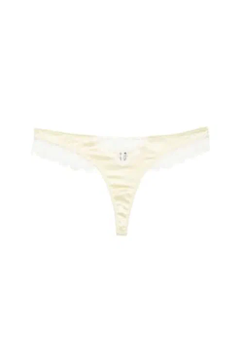 Kiki De Montparnasse, Lace Inset Thong, XS