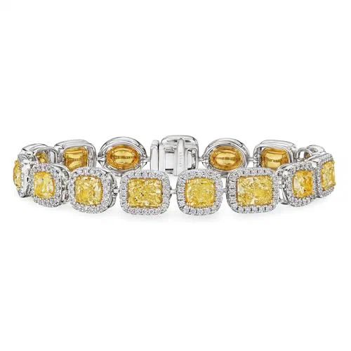 Leviev, Lunar Éclat White Gold Diamond Bracelet