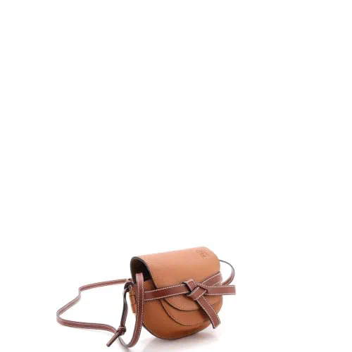 Loewe, Pre-Loved Gate Shoulder Bag Leather Mini — view 3