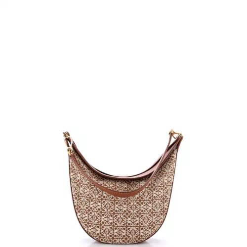 Loewe, Pre-Loved Luna Hobo Anagram Jacquard — view 3