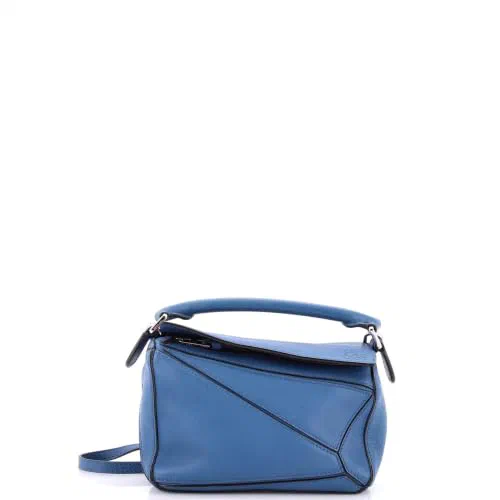 Loewe, Pre-Loved Puzzle Bag Leather Mini