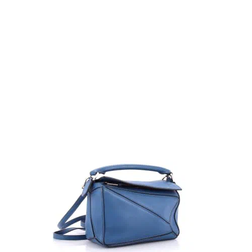 Loewe, Pre-Loved Puzzle Bag Leather Mini — view 3