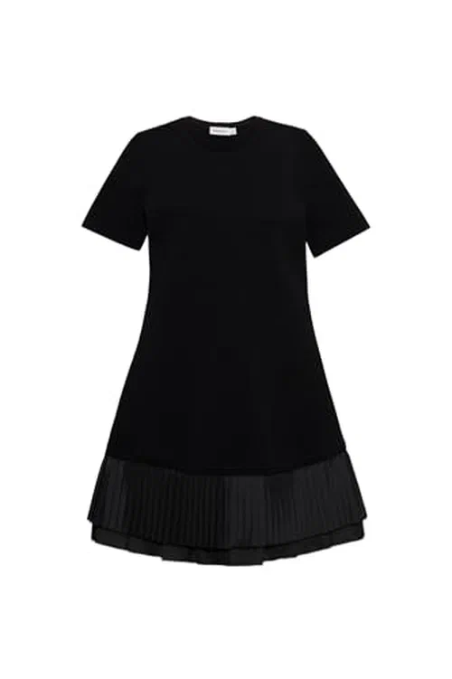 Lorin Taffeta Knit Midi Dress