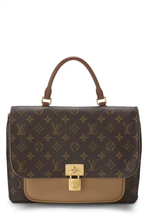 Louis Vuitton, Pre-loved Beige Monogram Canvas Marignan