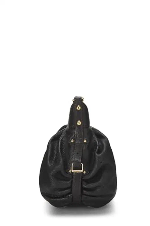 Louis Vuitton, Pre-loved Black Monogram Mahina Leather XS — view 3