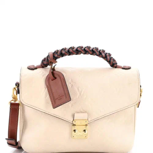 Louis Vuitton, Pre-Loved Braided Handle Pochette Metis