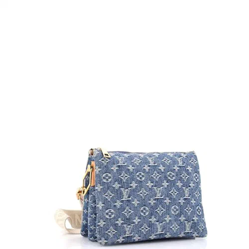Louis Vuitton, Pre-Loved Coussin Bag Monogram Denim PM — view 3