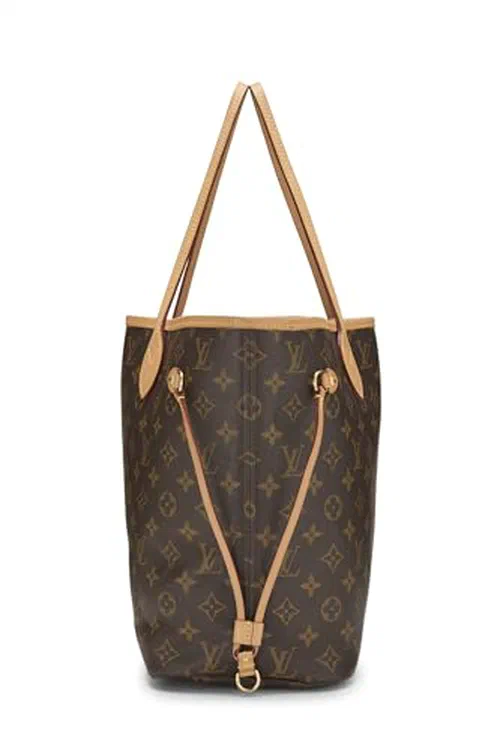 Louis Vuitton, Pre-loved Monogram Canvas Neverfull MM — view 3