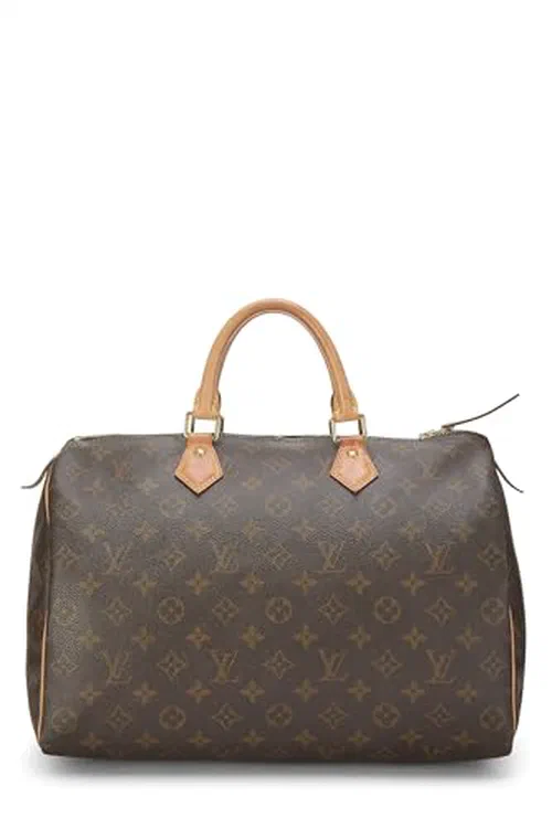 Louis Vuitton, Pre-loved Monogram Canvas Speedy Top Handle Bag 35
