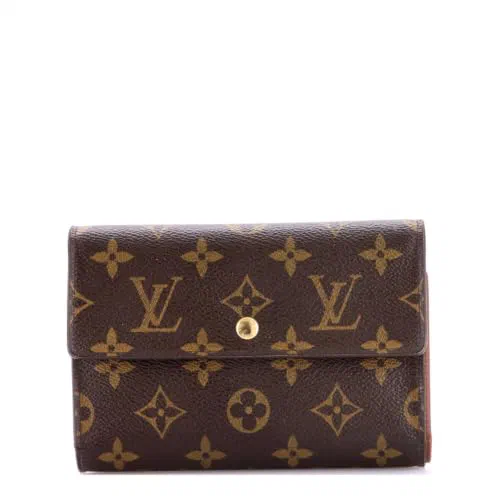 Louis Vuitton, Pre-Loved Porte Tresor Etui Papiers Wallet