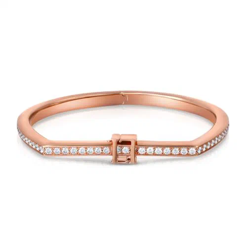 Luce Continua 1.68 Carat Diamond Bangle in 18K Rose Gold